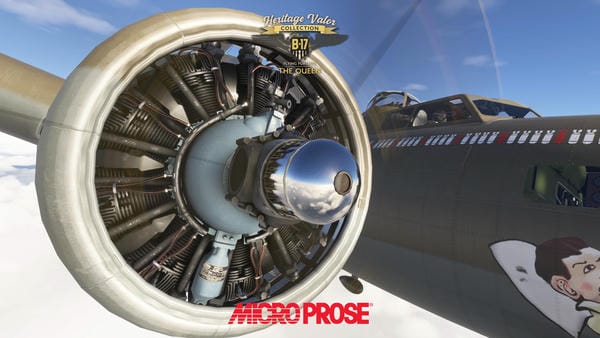 B-17 Flying Fortress - The Queen - for MSFS2020 and MSFS2024