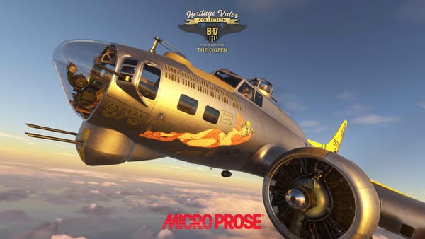 B-17 Flying Fortress - The Queen - for MSFS2020 and MSFS2024