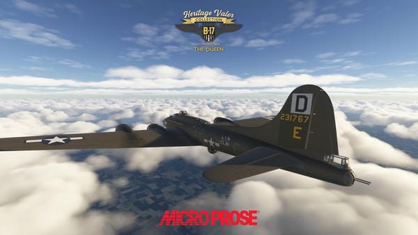 B-17 Flying Fortress - The Queen - for MSFS2020 and MSFS2024