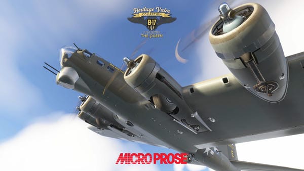 B-17 Flying Fortress - The Queen - for MSFS2020 and MSFS2024